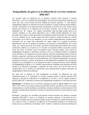 Desigualdades de género en la utilización de servicios sanitariosd
