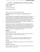 Taller No. 1 Componentes del control interno