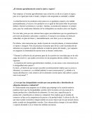 ¿El sistema agroalimentario actual es justo y seguro?