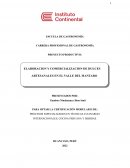 Informe de proyecto producivo “Dulce Mantaro”