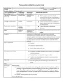 Planeación didáctica quincenal . “Los planetas”