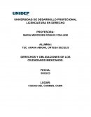 Derechos y obligaciones de los ciudadanos mexicanos
