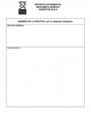 Práctica: pH en sistemas biológicos