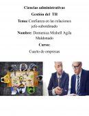 Confianza en las relaciones jefe-subordinado