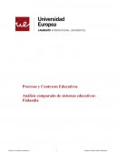 Análisis comparado de sistemas educativos: Finlandia