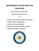 Electricidad industrial “Reporte de practica”