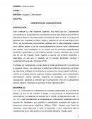 Ensayo competencias comunicativas