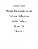 Filosofía de la moral y la ética