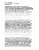 La conmoción social y el gran viraje de la política económica