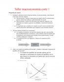 Taller macroeconomía corte 1