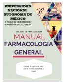 Manual de farmacología general