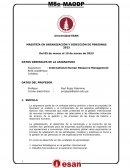 Maestría en Organización y Dirección de Personas - IHRM - Syllabus