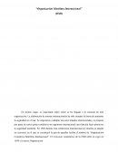 Organización maritima internacional