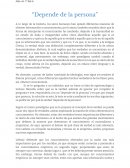 Depende de la persona