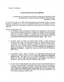 La esclavitud, falta de libertad