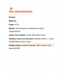 Actividad número 1, Teoría administrativa de Henri Fayol