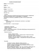 Secuencia de Expresión Corporal Sala de :4 y 5 años (integrada )