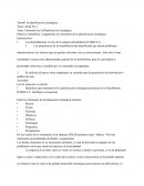 Elementos de la Planificación Estratégica empresa Inmobiliaria ICIEDI S.A