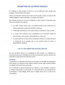 Marketing en las redes sociales