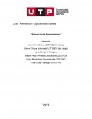 Elaboración del Plan estratégico