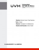 El adolescente y la libertad