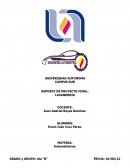 Reporte de proyecto final: Lavanderia