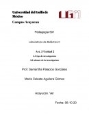 Metodos de Investigacion. Laboratorio de Didáctica II