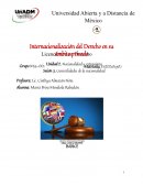 Internacionalizacion del derecho