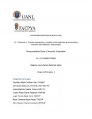 Evidencia 1. Cuadro comparativo y análisis de los patrones de producción y consumo entre México y otros países
