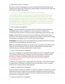 ¿Qué motivo a realizar tu investigo?