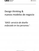 Caso IDEO: servicio de diseño enfocado en las personas