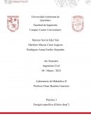 Laboratorio de Hidráulica II