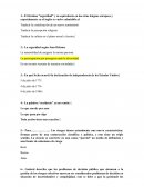 Cuestionario de sociologia