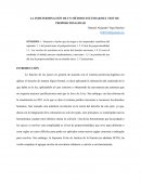 La indeterminación de un método estándar del test de proporcionalidad