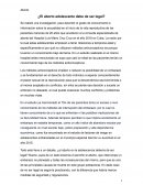 ¿El aborto adolescente debe de ser legal?