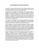 Entender nuestro mundo