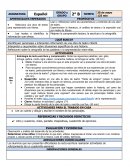 Planeacion Español 2°