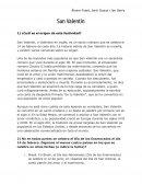 San Valentín ¿Cuál es el origen de esta festividad?