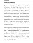 Monografía simple sobre "el sí de las niñas" de Moratín