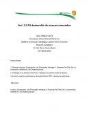 Desarrollo de nuevos mercados