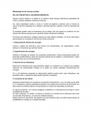 De los conceptos a los indices empiricos