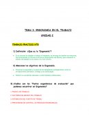 Ergonomia en el trabajo