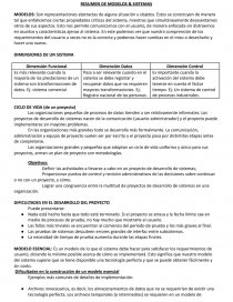 Resumen Modelos y sistemas. Página 1