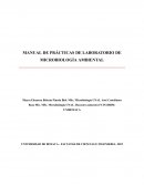 Manual de prácticas de laboratorio de microbiología ambiental