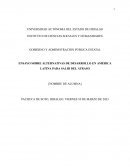 Vías de desarrollo en América Latina
