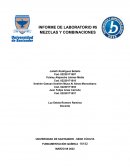 Informe de laboratorio #5 Mezclas y combinaciones