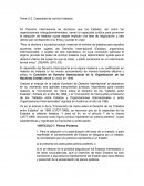 Capacidad de concluir Tratados