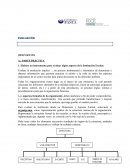 Elabore un instrumento para evaluar algún aspecto de la Institución Escolar
