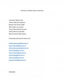 Creencias y actitudes sobre la marihuana