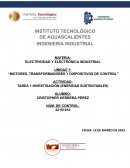 Motores, transformadores y dispositivos de control